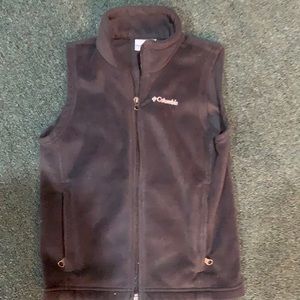 COLUMBIA FLEECE VEST KIDS 8 SMALL